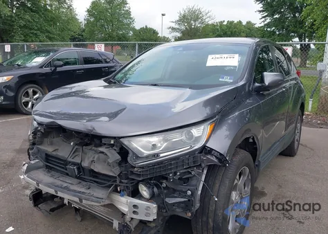 2019 Honda Cr-V Ex from USA, damaged, VIN 7FARW2H50KE059799